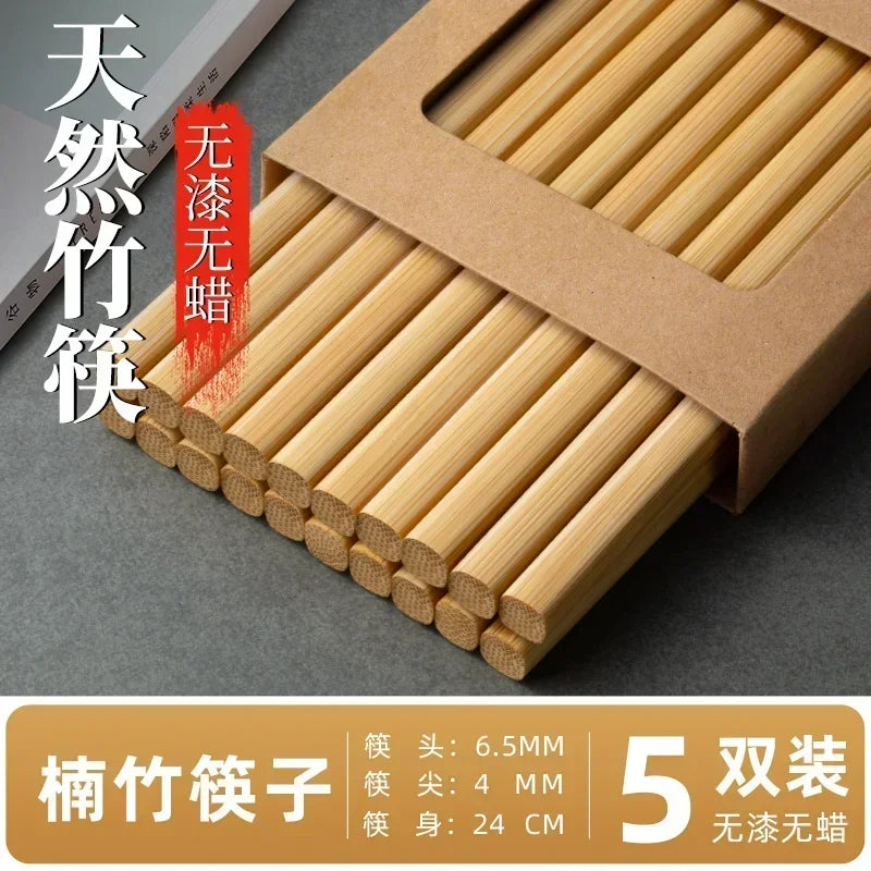 Eco-Friendly Wooden Kitchen - Chinese Bamboo Chopsticks