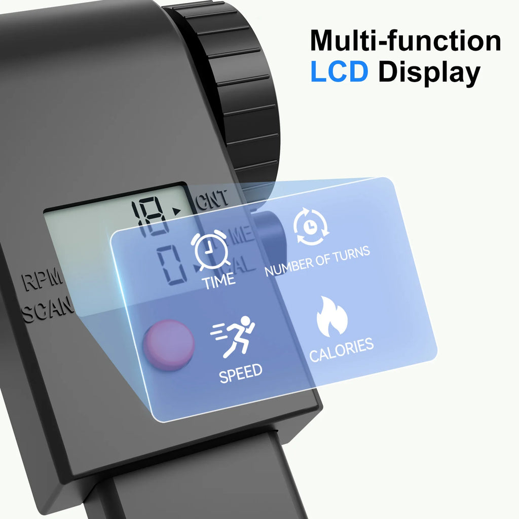 Under-Desk Mini Exercise Bike - Pedal Exerciser with Electronic Display for Fitness