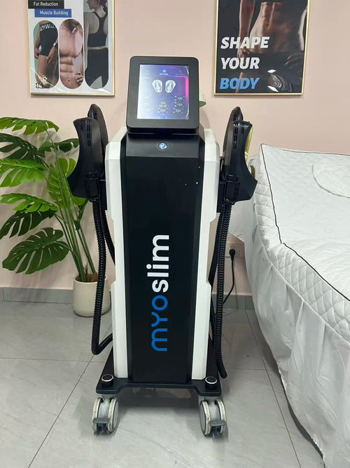 15 Tesla NEO Body Sculpting Machine - 6500W HIEMT Pro EMS Fat Burning & Muscle Building