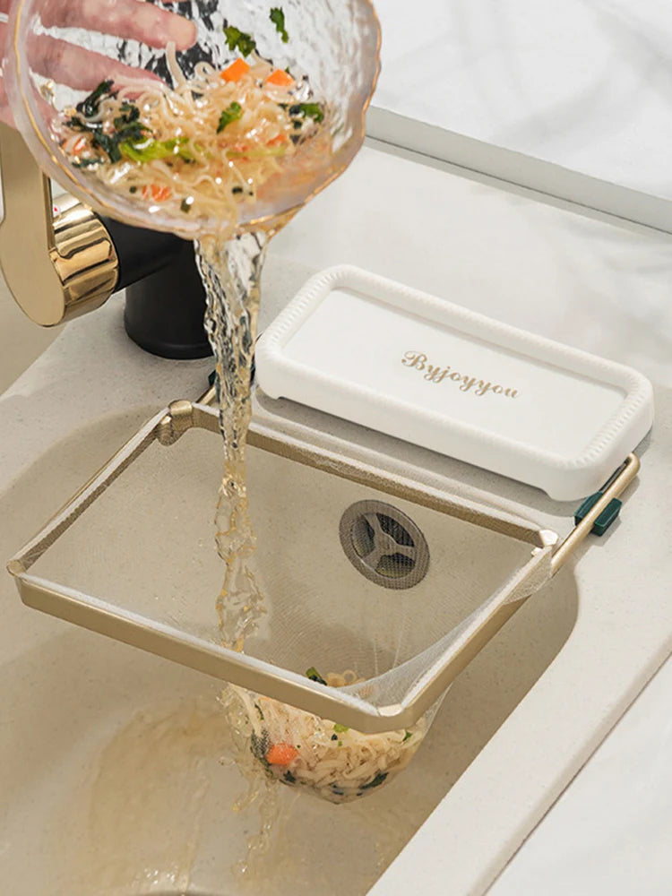 Fine Mesh Sink Strainer - Anti-Clogging Stainless Steel Kitchen Drain Filter for Food Residue