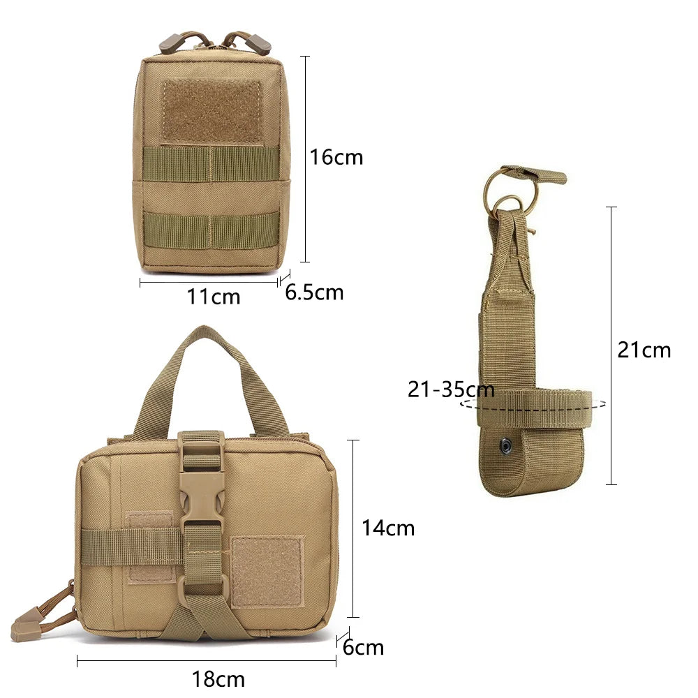 PETRAVEL Tactical Dog Harness & Leash Set | 1050D Nylon Vest | Quick-Release, MOLLE System | S–XL for Medium & Large Dogs