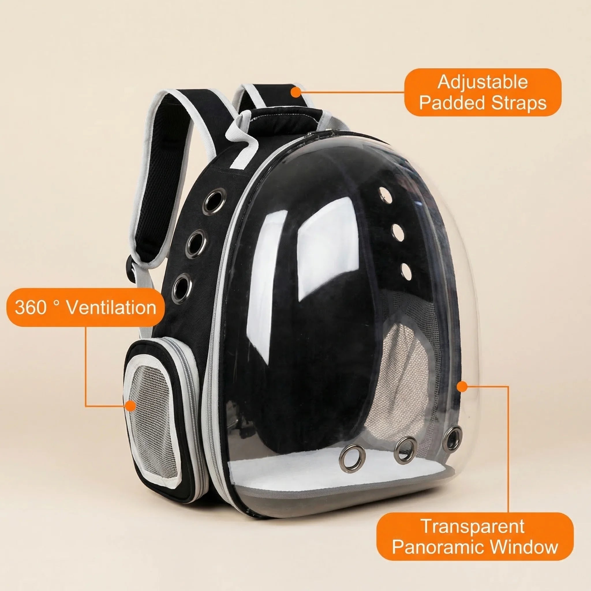 Space Capsule Cat Backpack