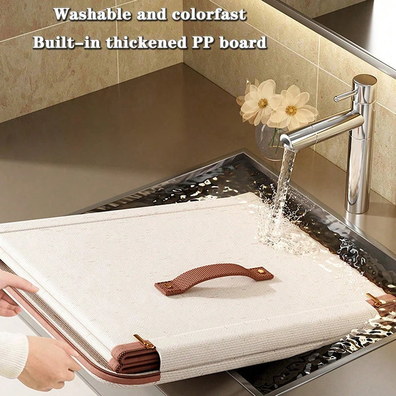 Foldable Clothes Storage Box - Fabric Wardrobe Organizer for Blankets & Sweaters