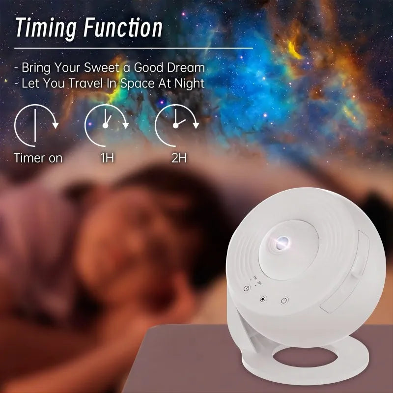 Galaxy Night Light Projector - Starry Sky Planetarium Projector for Adults & Kids
