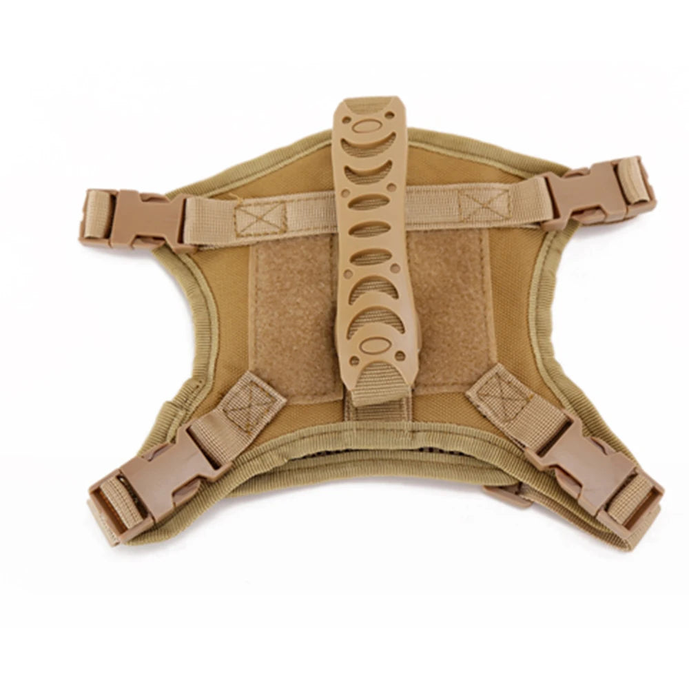 LISM Tactical Cat Harness | Escape-Proof Vest with Air Cushion Support & Control Handle | Adjustable for Cats & Small Dogs